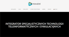 Desktop Screenshot of nowatel.com